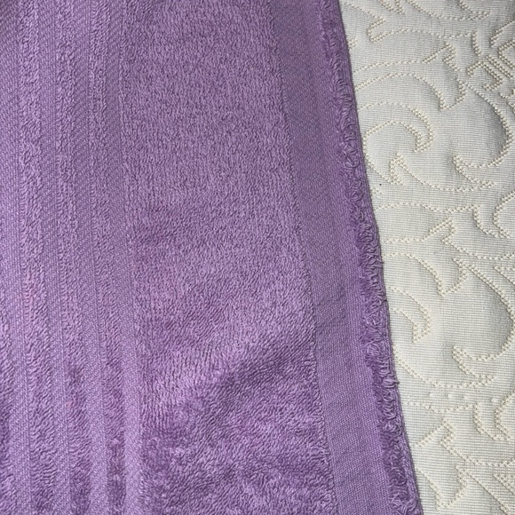 Mainstays Light Purple Cotton Bath Towel - Picture 4 of 4